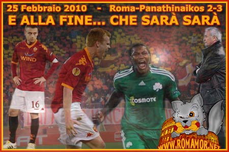 Roma-Panathinaikos 2-3