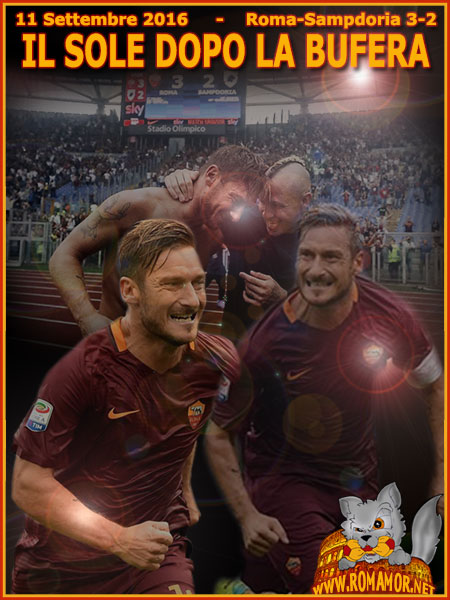 Roma-Sampdoria 3-2
