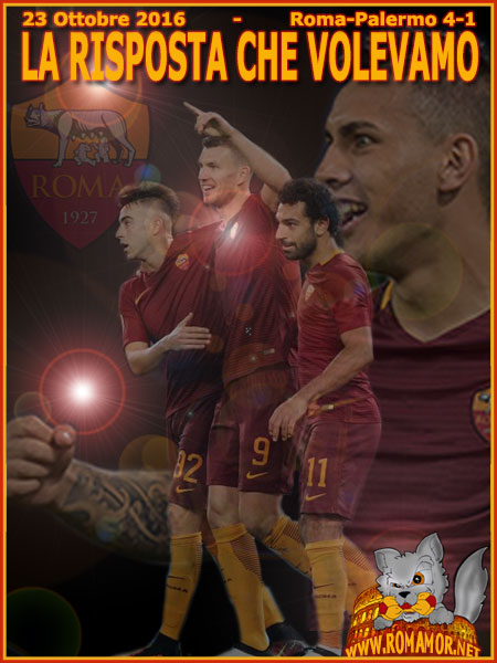 Roma-Palermo 4-1