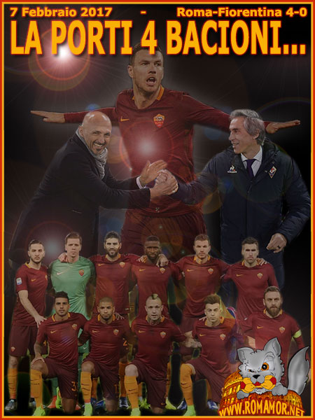 Roma-Fiorentina 4-0