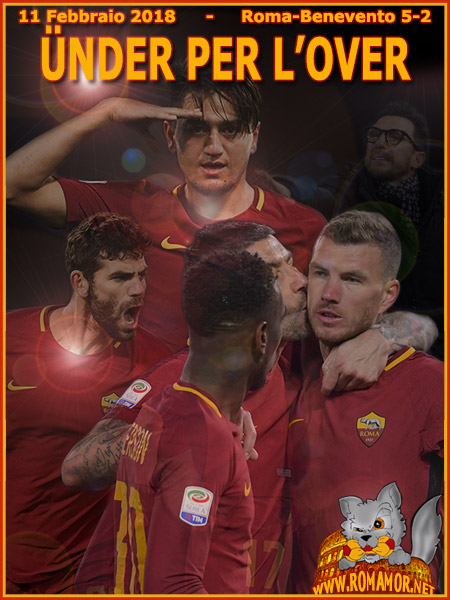 11 Febbraio 2018 - Roma-Benevento 5-2
