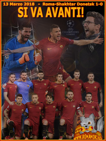 13 Marzo 2018 - Roma-Shakhtar Donetsk 1-0