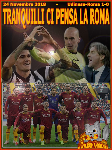 24 Novembre 2018 - Udinese-Roma 1-0