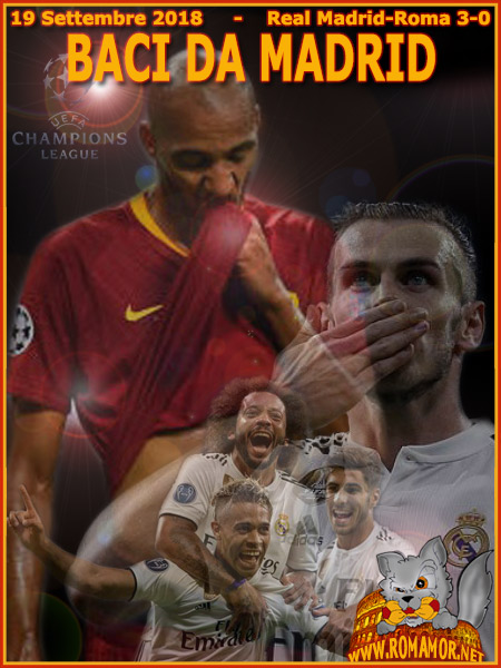 19 Settembre 2018 - Real Madrid-Roma 3-0