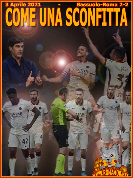 Sassuolo-Roma 2-2