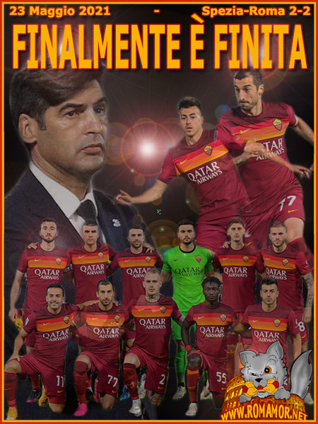 23 maggio 2021 - Spezia-Roma 2-2
