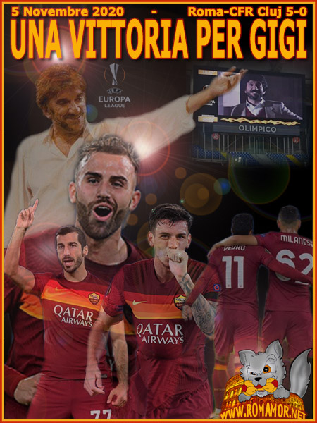 5 Novembre 2020 - Roma-CFR Cluj 5-0