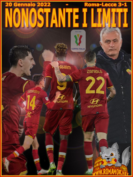 20 Gennaio 2022 - Roma-Lecce 3-1