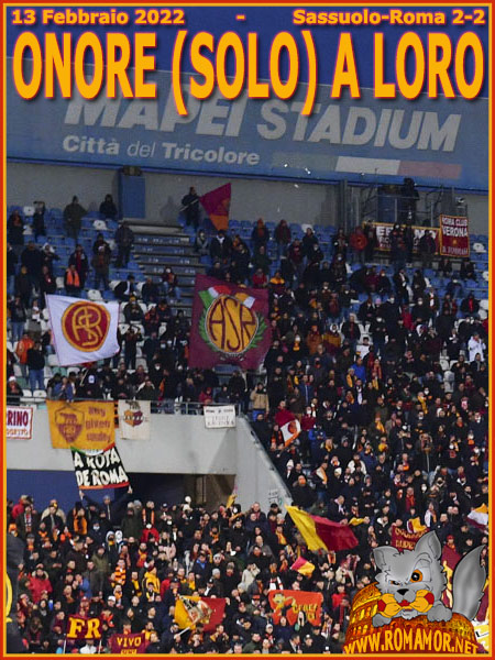 13 Febbraio 2022 - Sassuolo-Roma 2-2