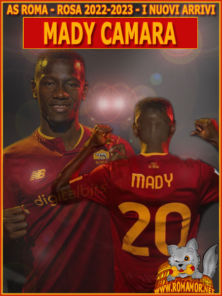 30 Agosto 2022 - La Roma annuncia l'ingaggio di Mady Camara