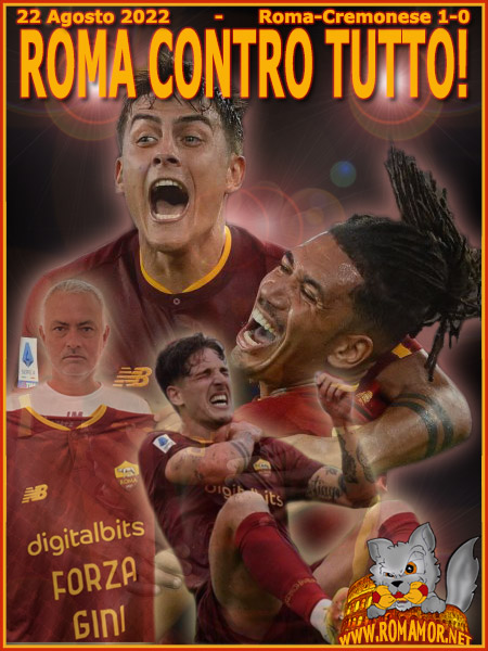 22 Agosto 2022 - Roma-Cremonese 1-0
