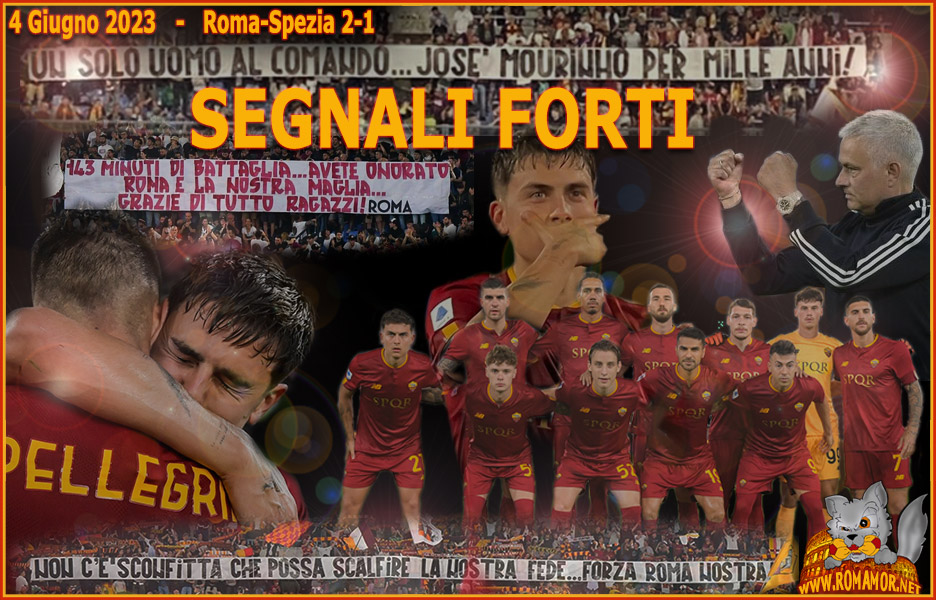 4 Giugno 2023 - Roma-Spezia 2-1