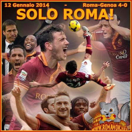 Roma-Genoa 4-0