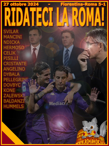 27 ottobre 2024 - Fiorentina-Roma 5-1