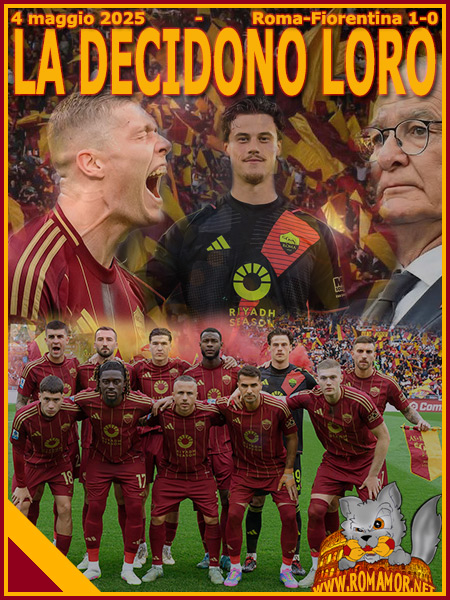4 maggio 2025 - Roma-Fiorentina 1-0